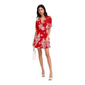 Free People Dresses Free People Blue Hawaii Mini Dress Size XS